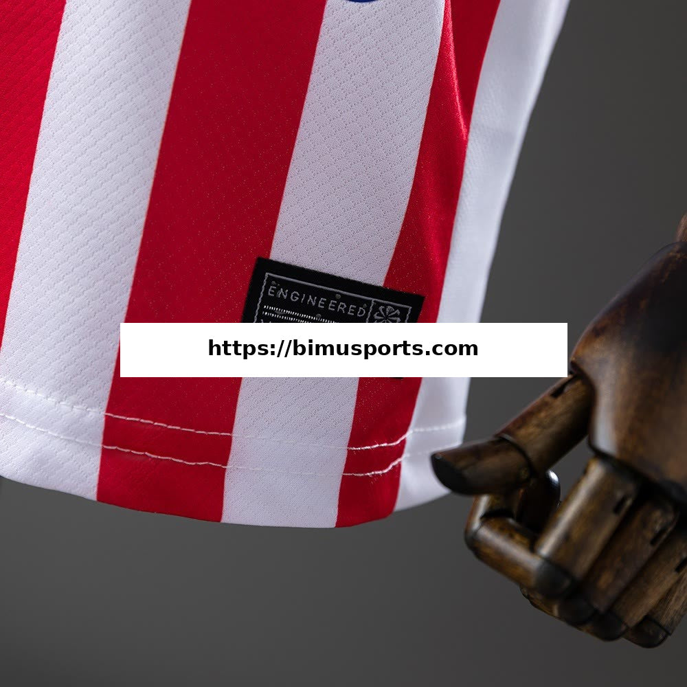 Camisola Atletico Madrid 25/26 Principal Equipamento Infantil Tamanho 16-28