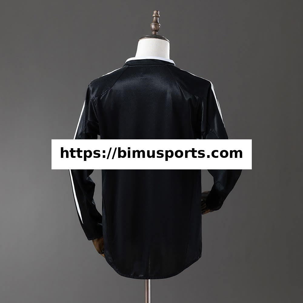 Camisola Real Madrid 04/05 Terceira Alternativa Manga Comprida Retro