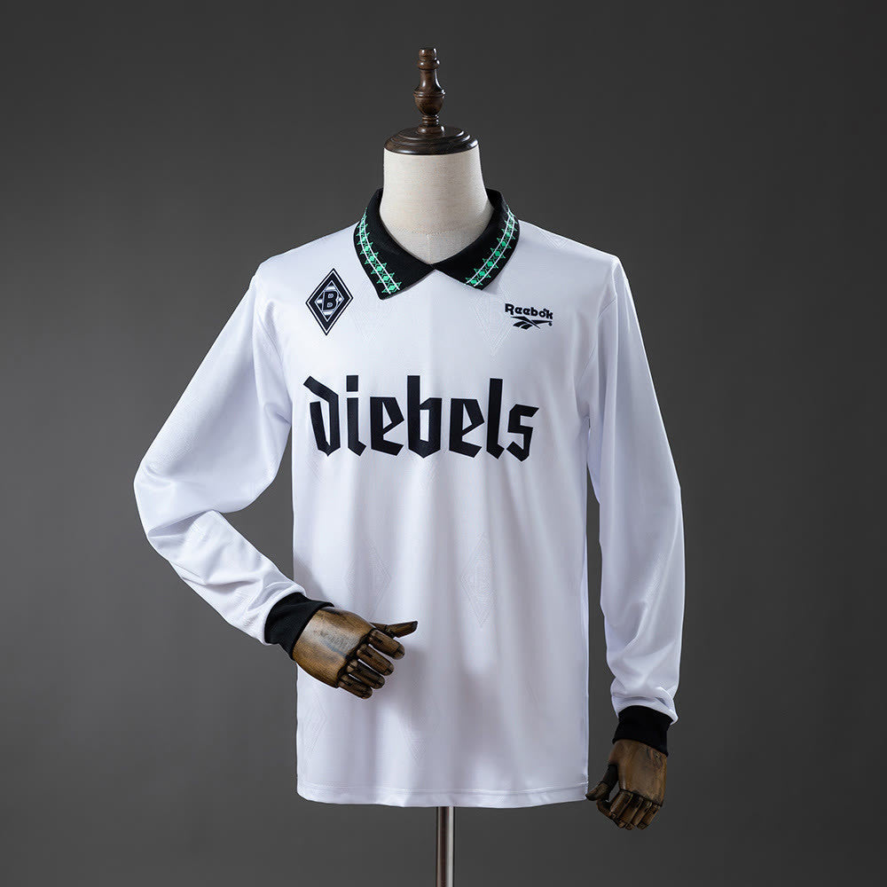 Camisola retrô de manga comprida do Borussia Monchengladbach 95/96 Principal