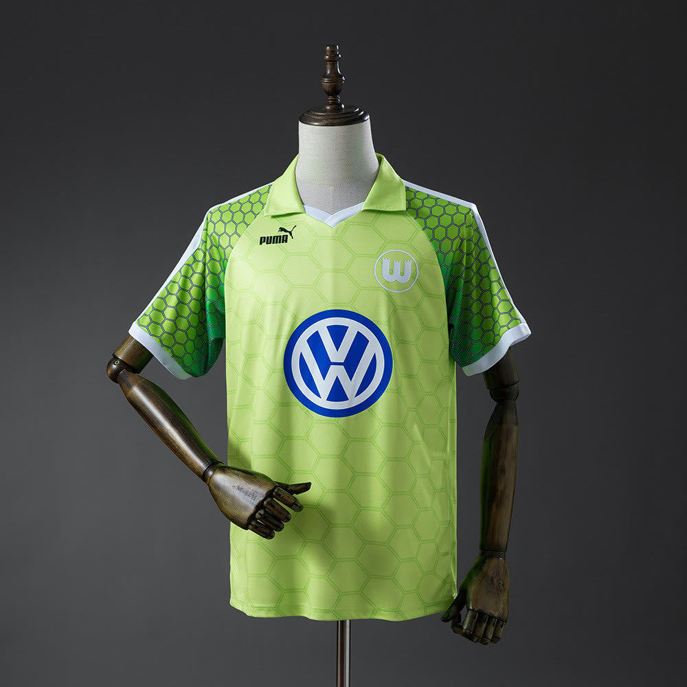 Camisola retrô Wolfsburg 97/98 Principal