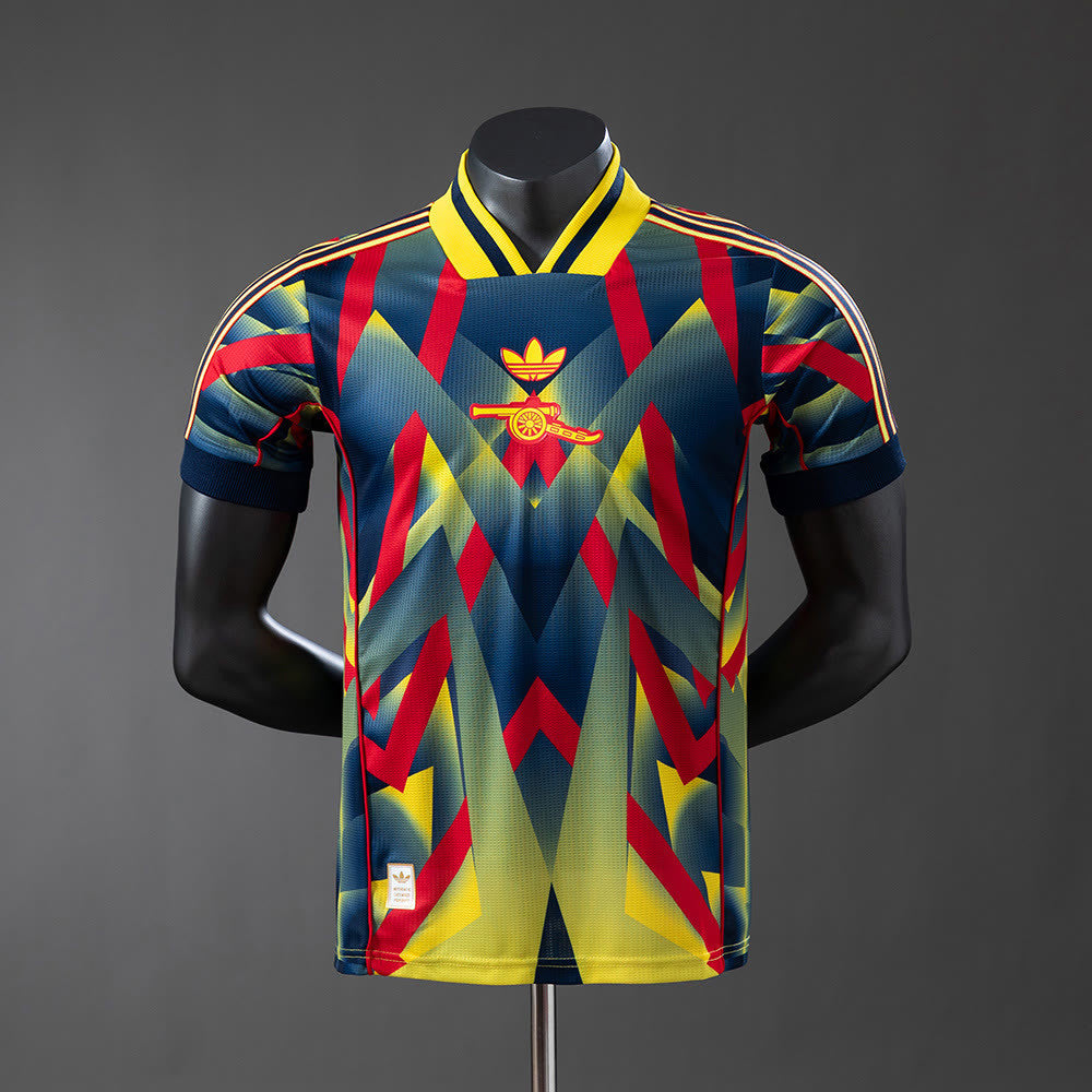 Camisola Arsenal 25/26 amarela da versão do jogador