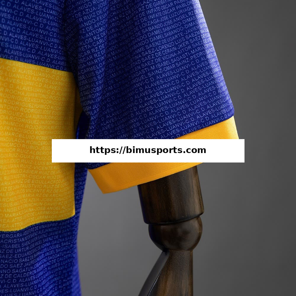 Camisola Deportivo Alavés 00/01 Principal (Liga dos Campeões da UEFA Final Edition) Retro