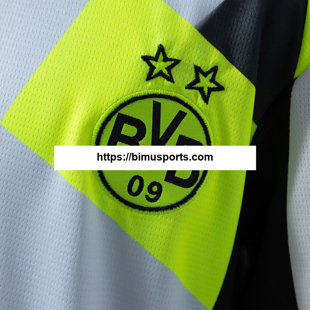 Camisola do kit infantil do Borussia Dortmund 25/26 Alternativo