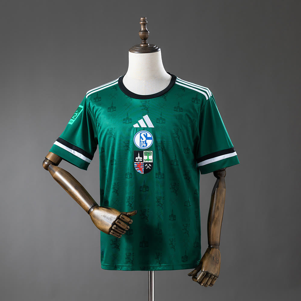 Camisola Schalke 04 25/26 Edição Comemorativa Verde