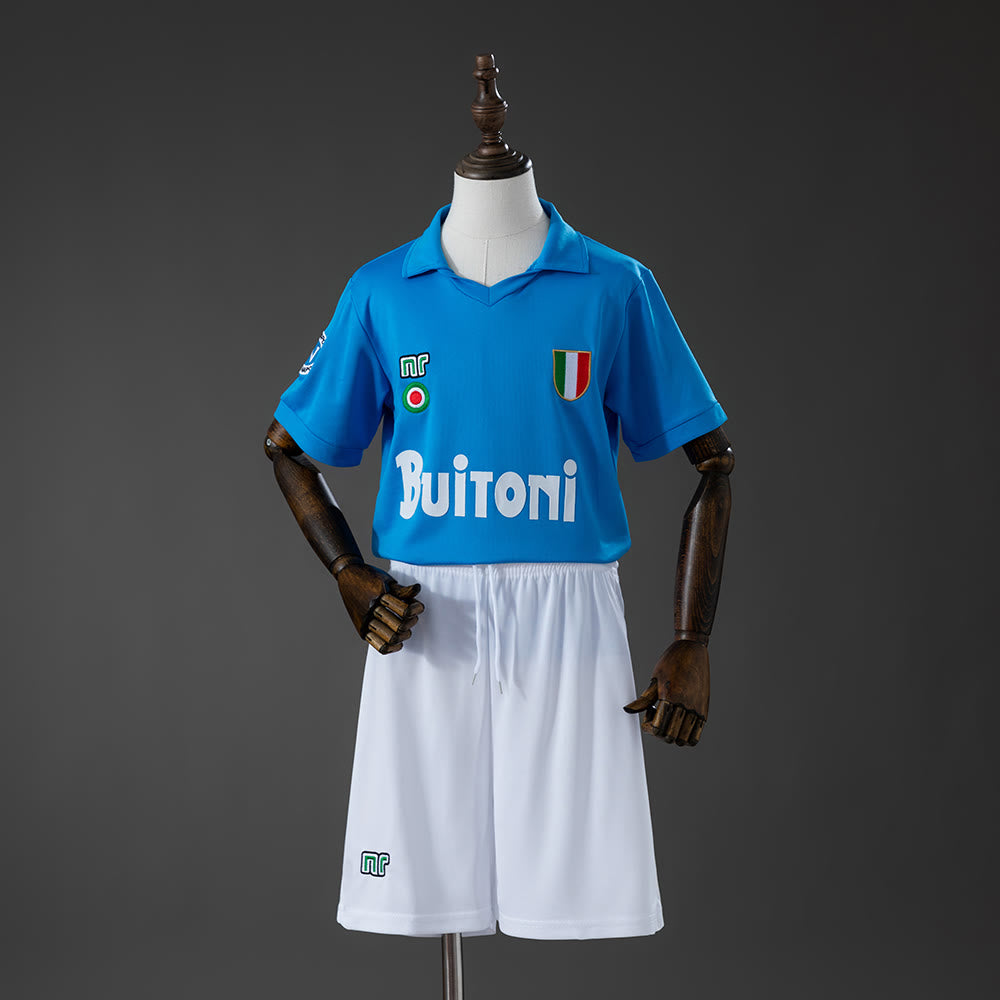 Camisola Napoli 87/88 Principal Retro Infantil