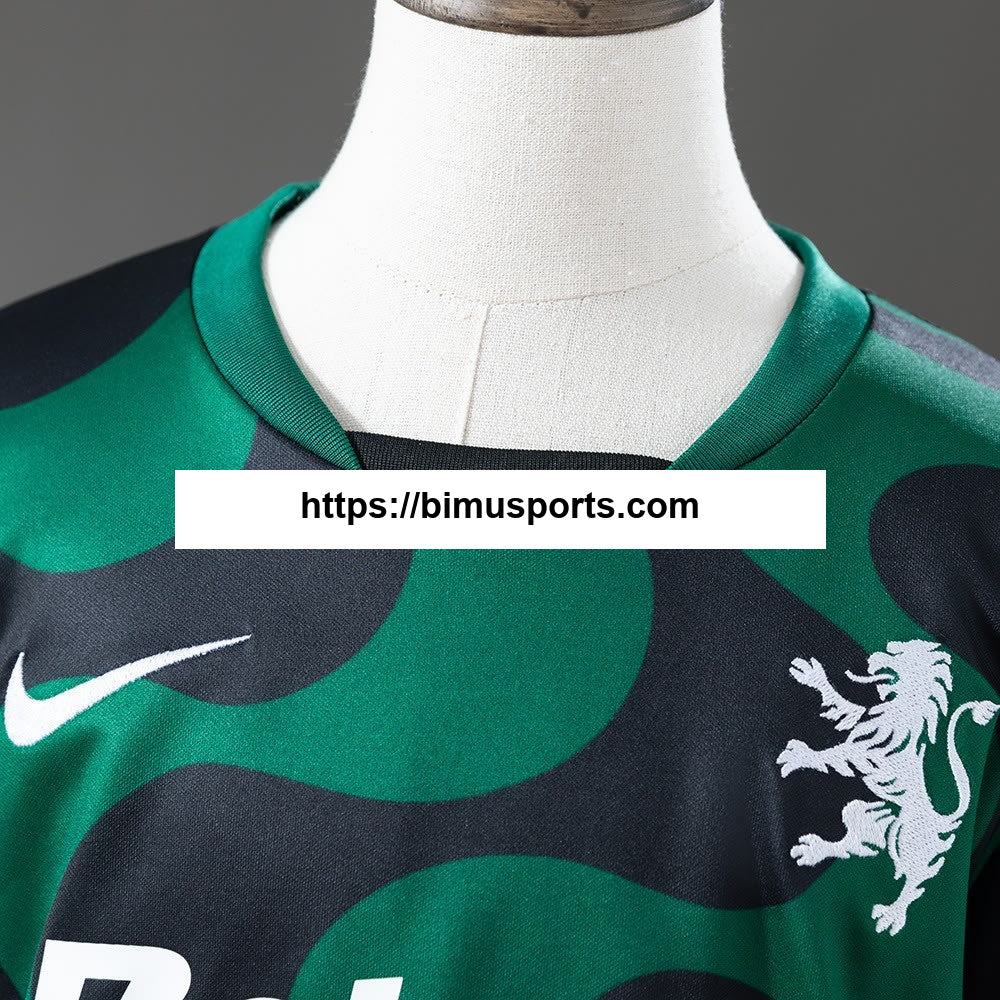 Camisola Sporting Lisbon 25/26 criança Kit Alternative Black tamanho