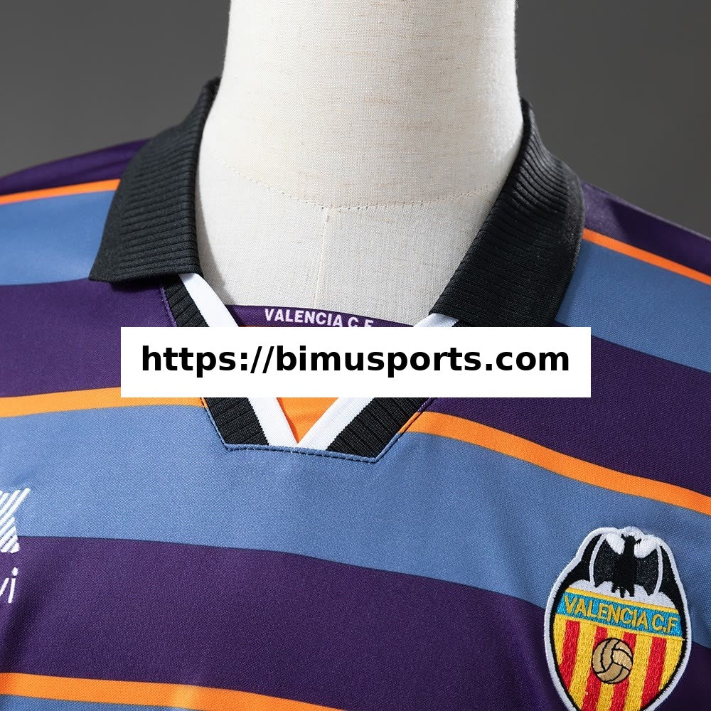 Camisola Valencia 99/00 Terceira Alternativa Retro