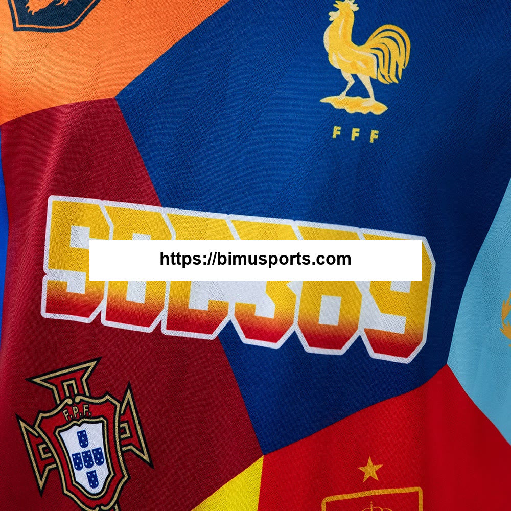Camisola da versão especial do jogador da edição especial da Copa do Mundo de