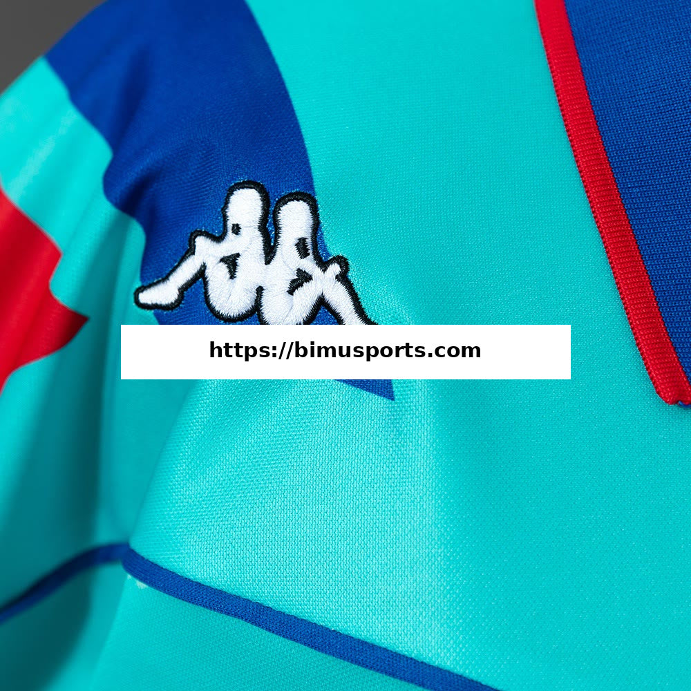 Camisola Barcelona 92/95 Alternativa Equipamento Infantil Retro