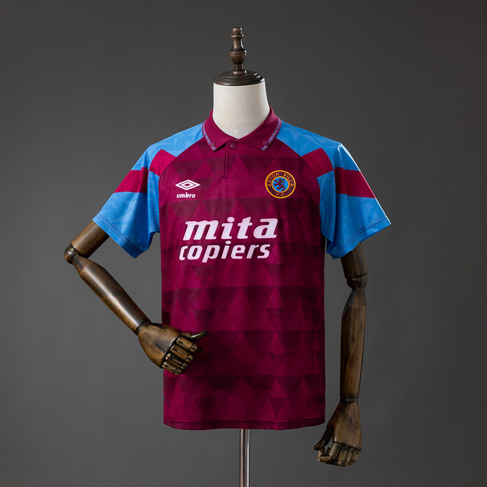 Camisola retrô do Aston Villa 19/98 Principal Stadium