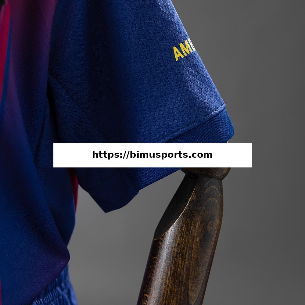 Camisola Barcelona 25/26 colaboração x DPLAY Equipamento Infantil