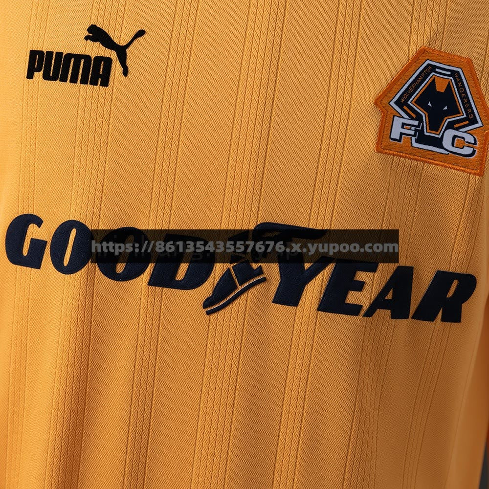 Camisola retrô de manga comprida Wolves 98/99 Principal