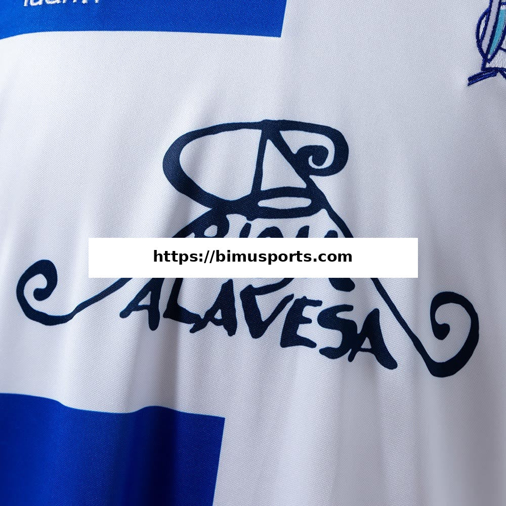 Camisola Deportivo Alavés 00/01 Principal Retro