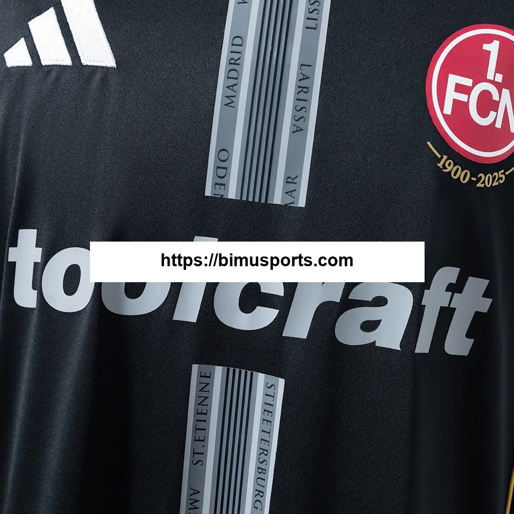 Camisola Nurnberg FC 25/26 da Liga Europa da UEFA