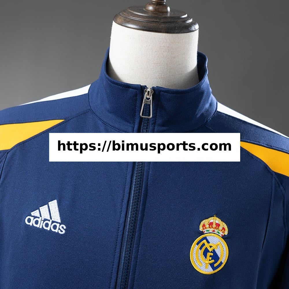 Camisola Real Madrid 98/99 Casaco - Azul-Marinho