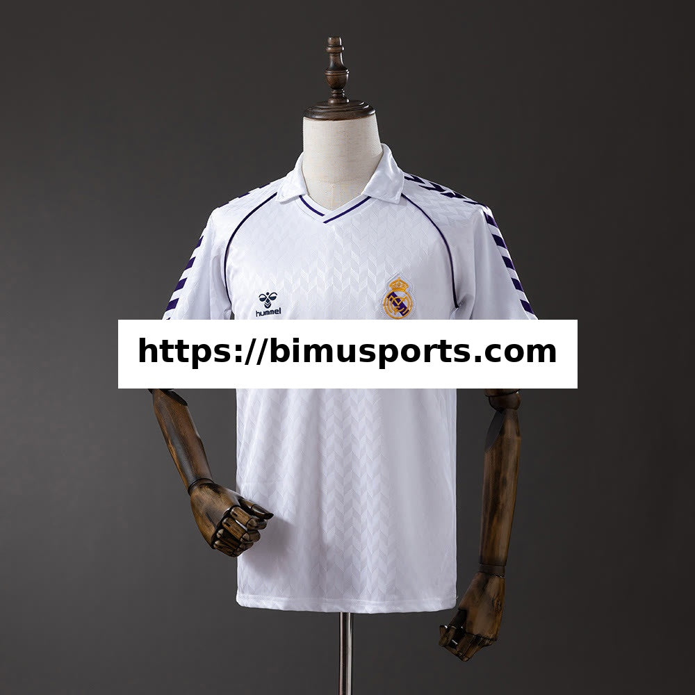 Camisola Retro Real Madrid 86/87 Principal