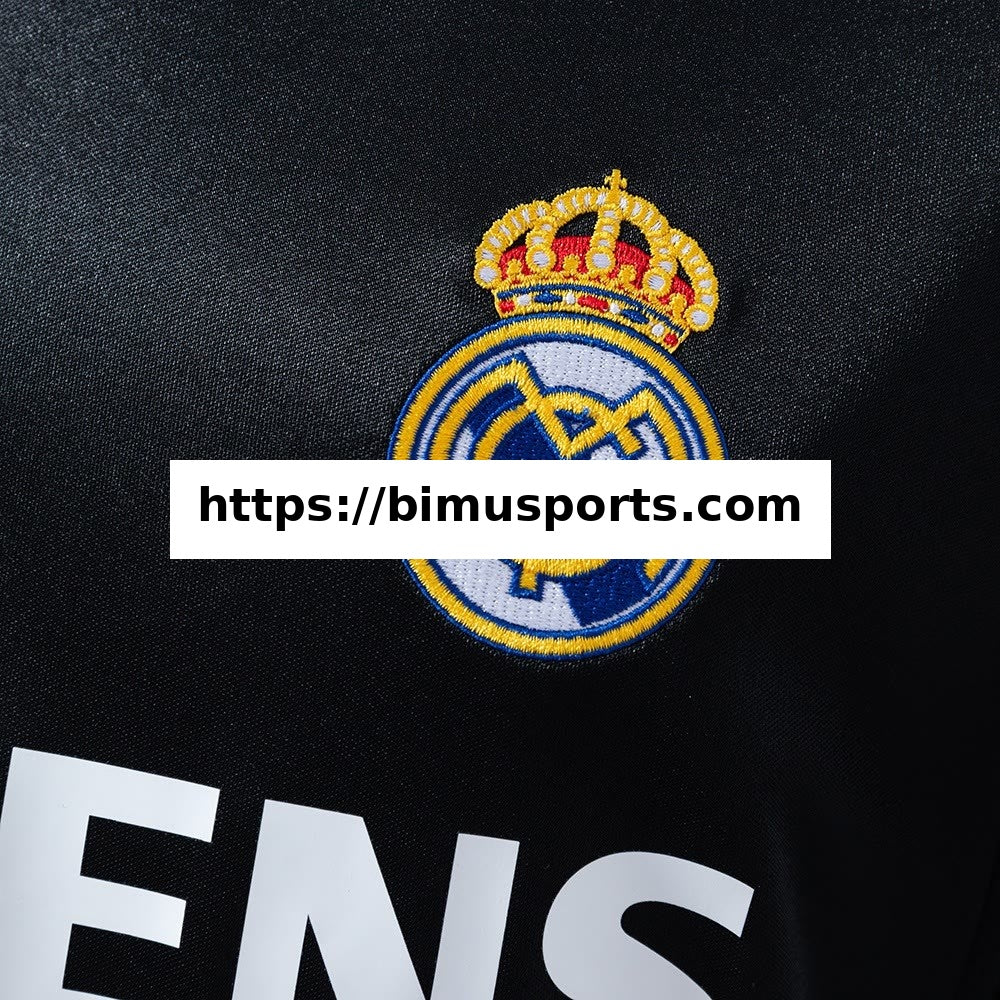 Camisola Real Madrid 04/05 Terceira Alternativa Manga Comprida Retro