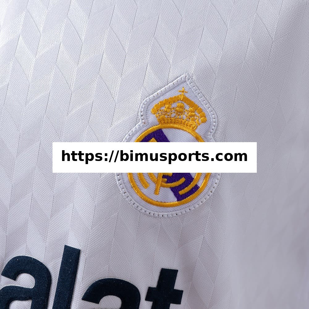 Camisola Retro Real Madrid 86/87 Principal