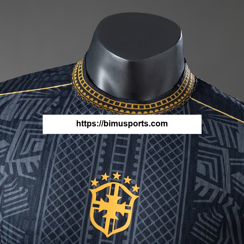 Camisola Brasil 2026 Edição Especial Player Versão Preta