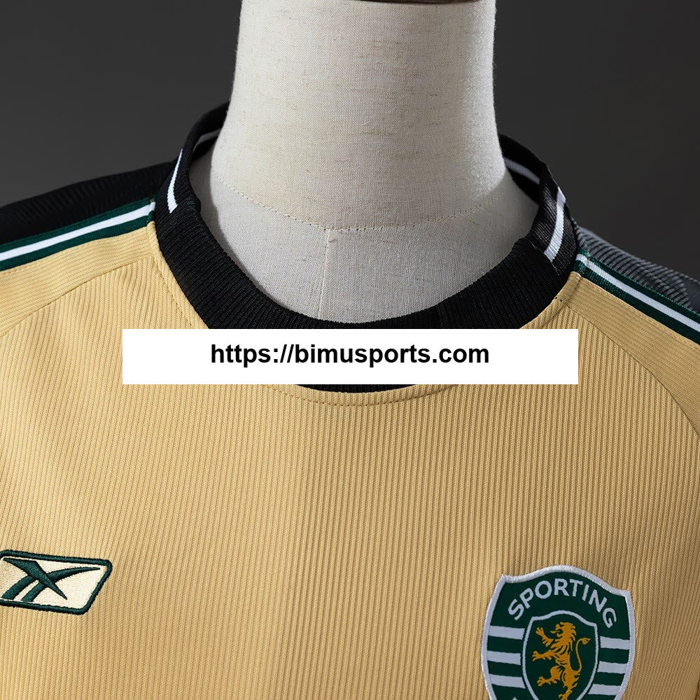 Camisola Sporting Lisbon 03/04 visitante retro