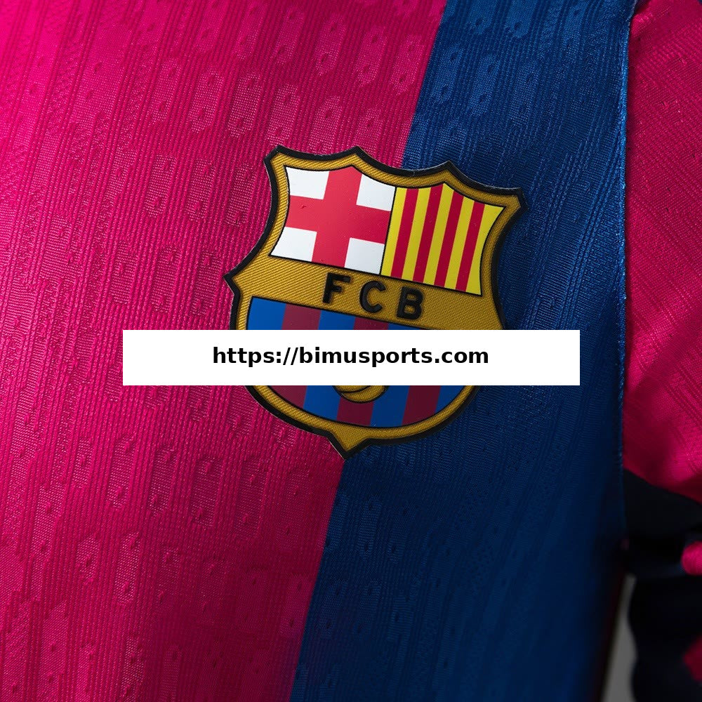 Camisola Barcelona 26/27 Principal Leak Versão de Jogador
