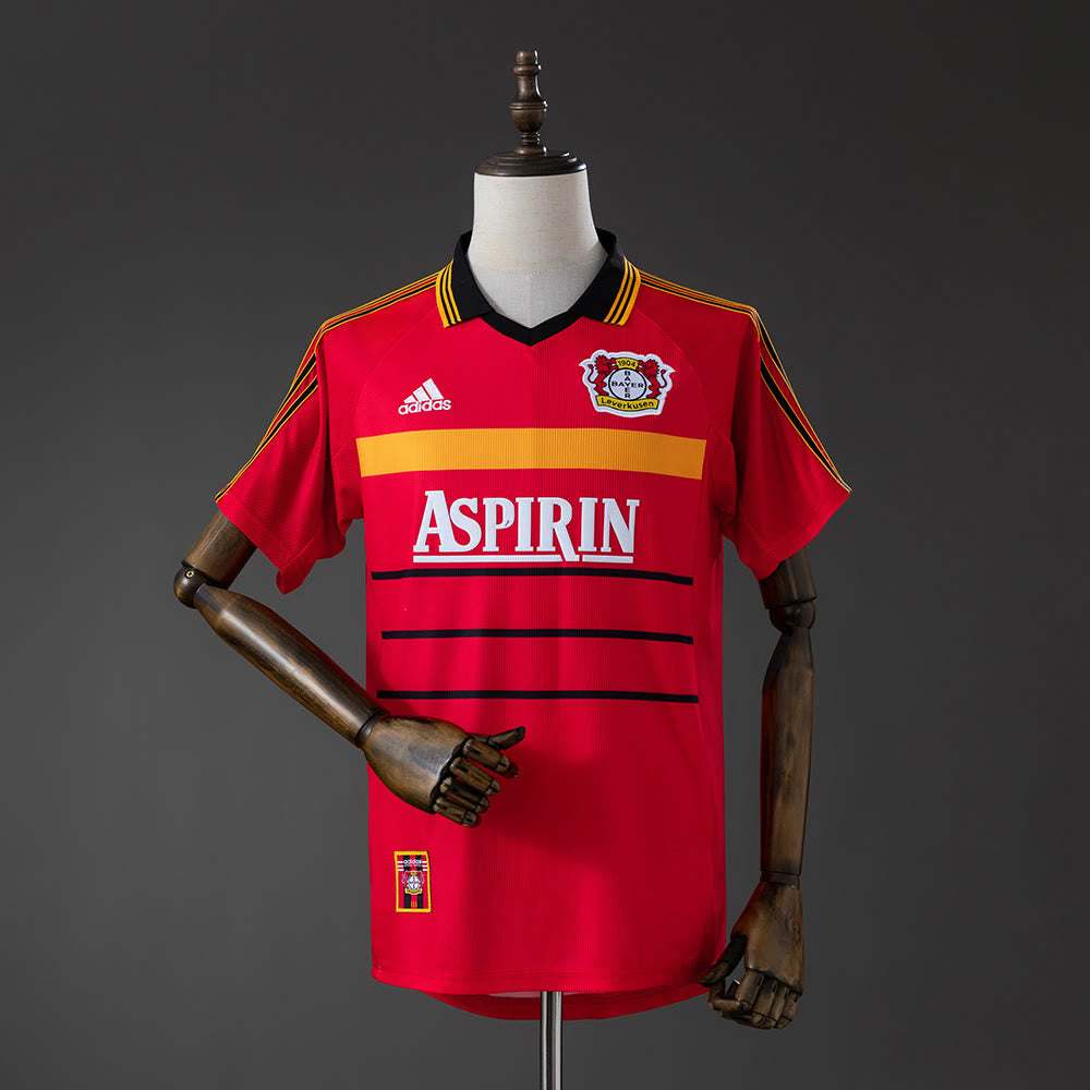 Camisola Bayer Leverkusen 98/00 Principal Retro