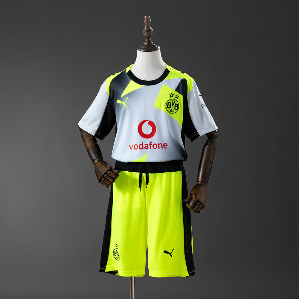 Camisola do kit infantil do Borussia Dortmund 25/26 Alternativo