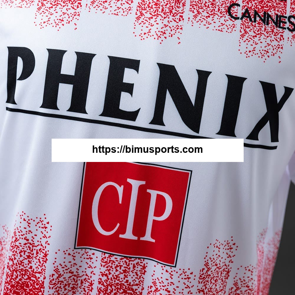 Camisola AS Cannes 91/92 Principal Retro
