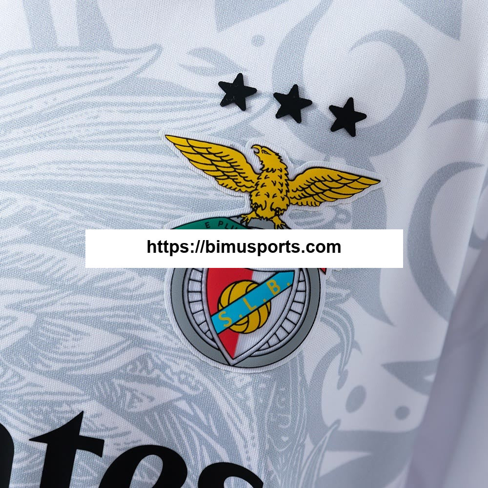 Camisola Benfica 25/26 criança Kit White treino tamanho
