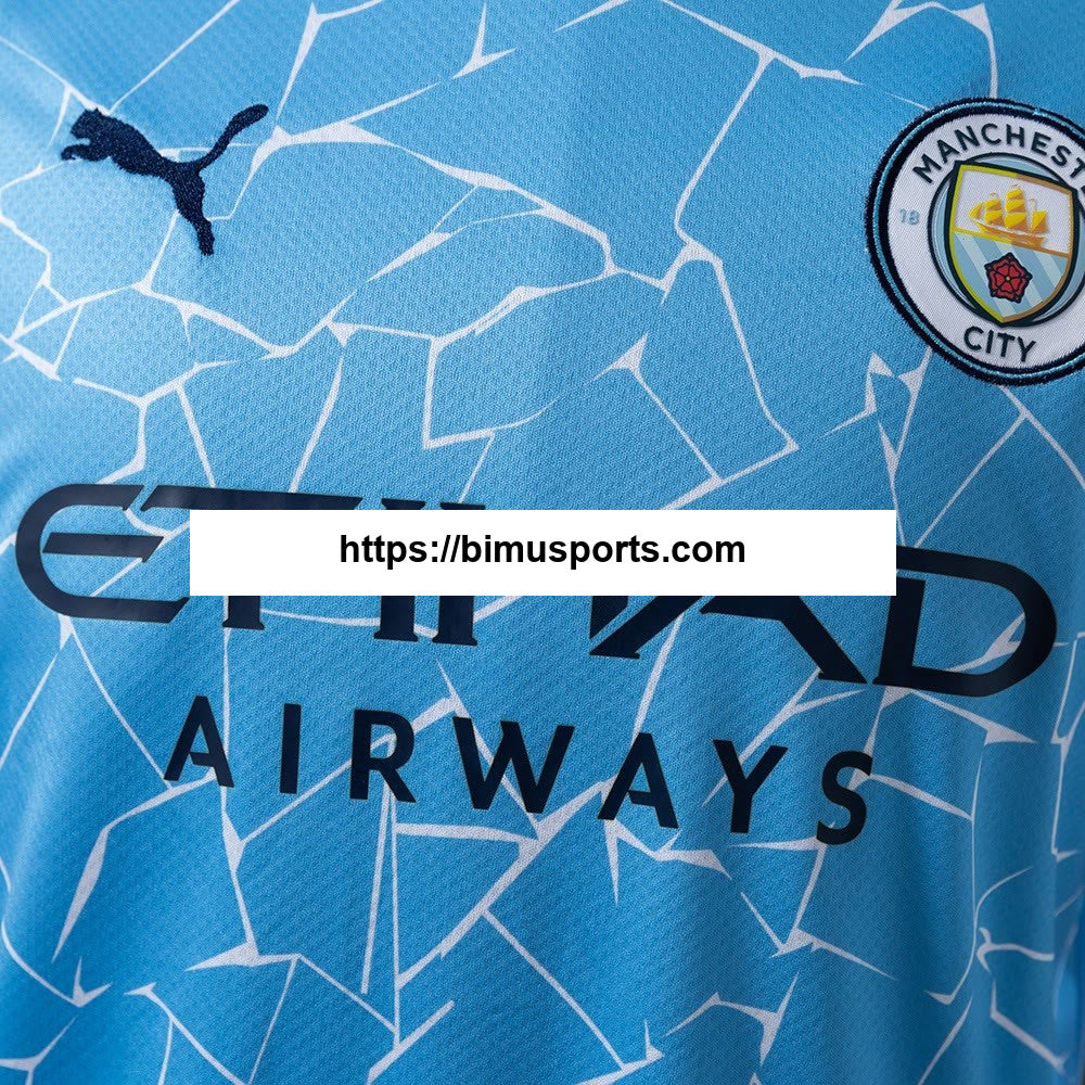 Camisola retrô do Manchester City 20/21 Principal