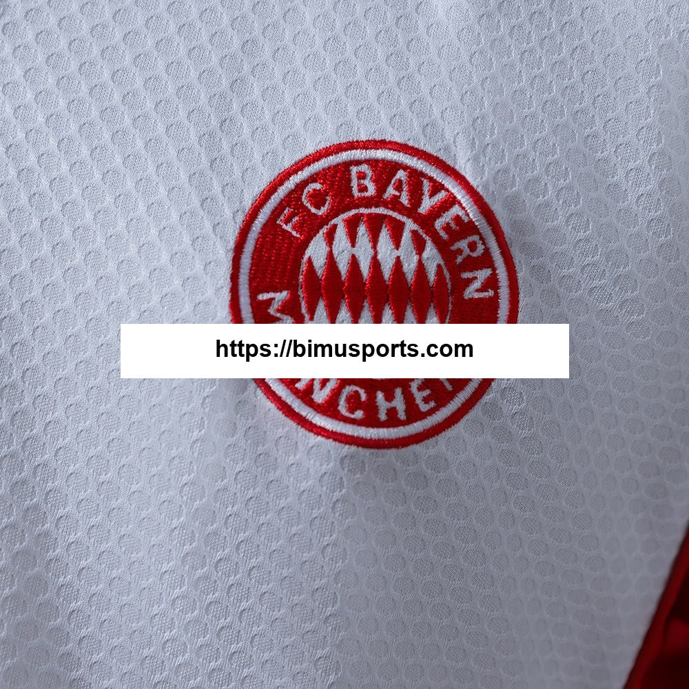 Bayern de Munique 25/26 POLO - Branco e Vermelho