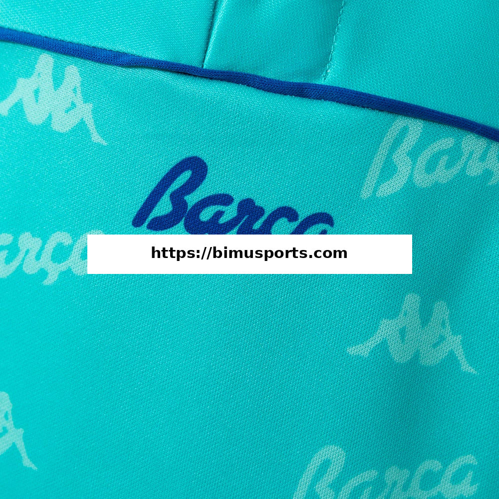 Camisola Barcelona 92/95 Alternativa Equipamento Infantil Retro