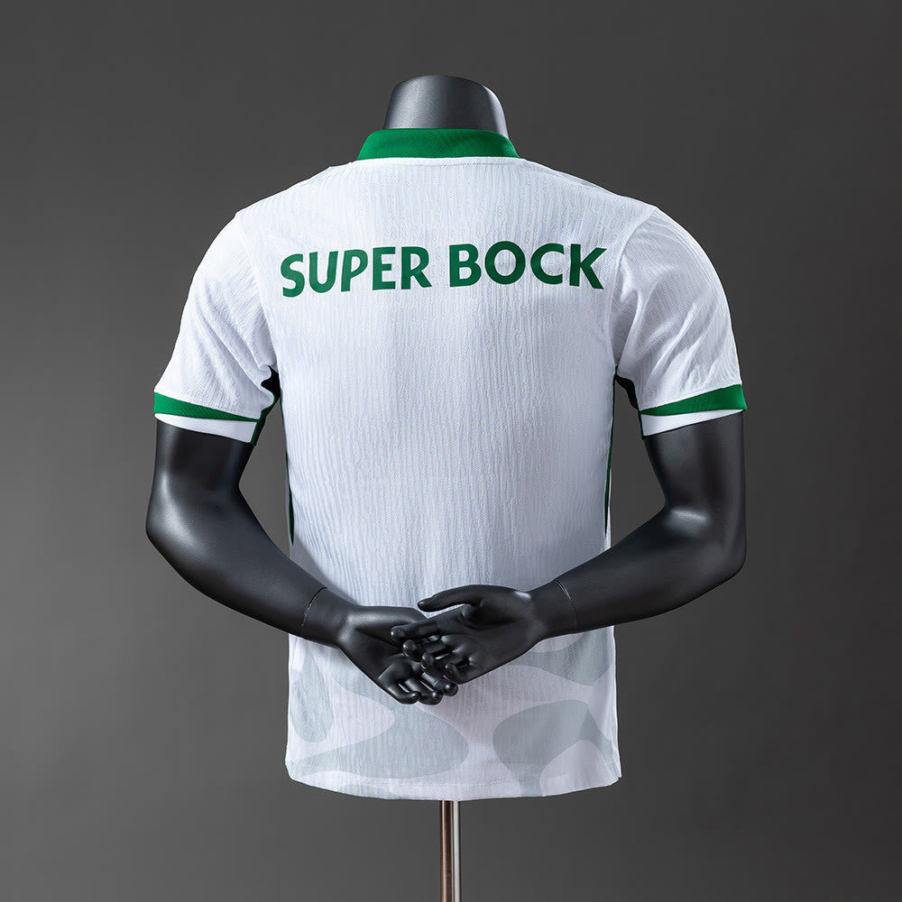 Camisola Sporting Lisboa 25/26 versão de jogador visitante