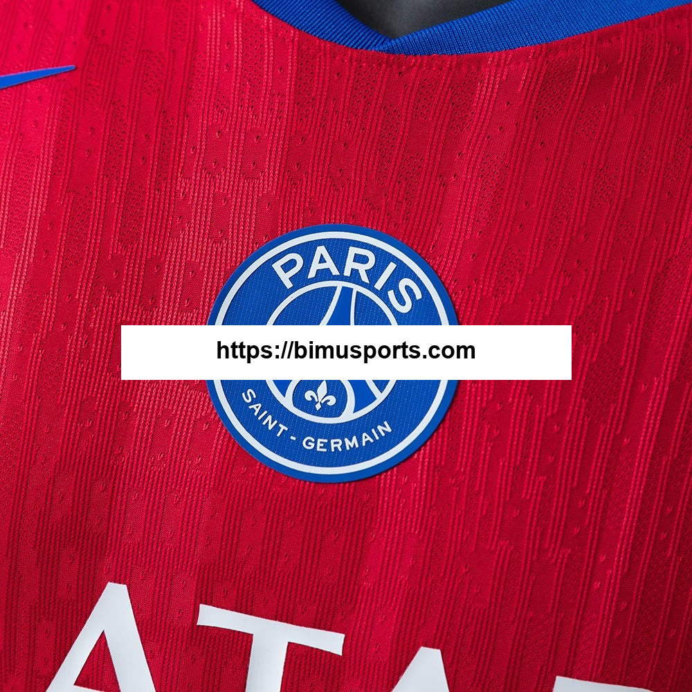Camisola PSG 25/26 Terceiro Alternativo Jogador de Manga Longa Versão