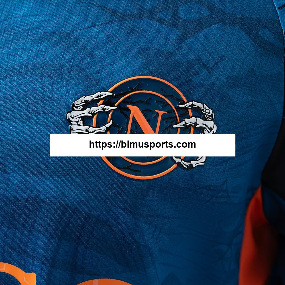 Camisola Napoli 25/26 Halloween Azul