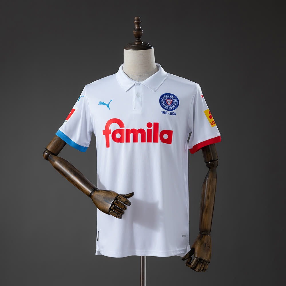 Camisola Holstein Kiel 2025 125º aniversário