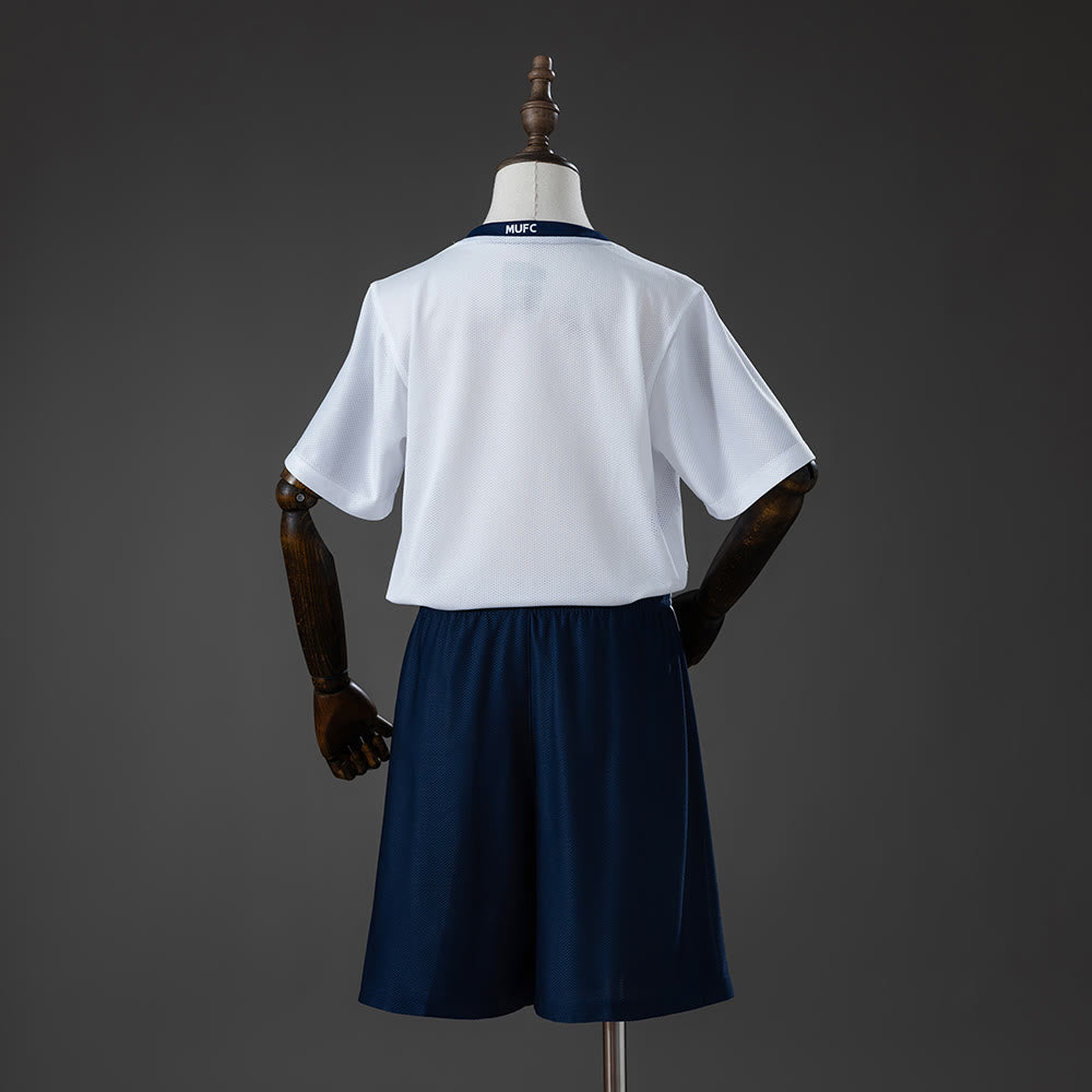 Camisola M-U 08/09 Alternativo (League Edition) Retro Kids Equipamento Tamanho 16-2-