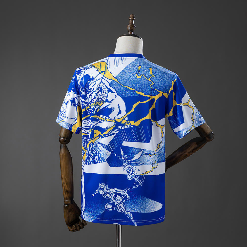 Camisola Real Madrid 25/26 Avengers - Pré-Jogo (Azul)