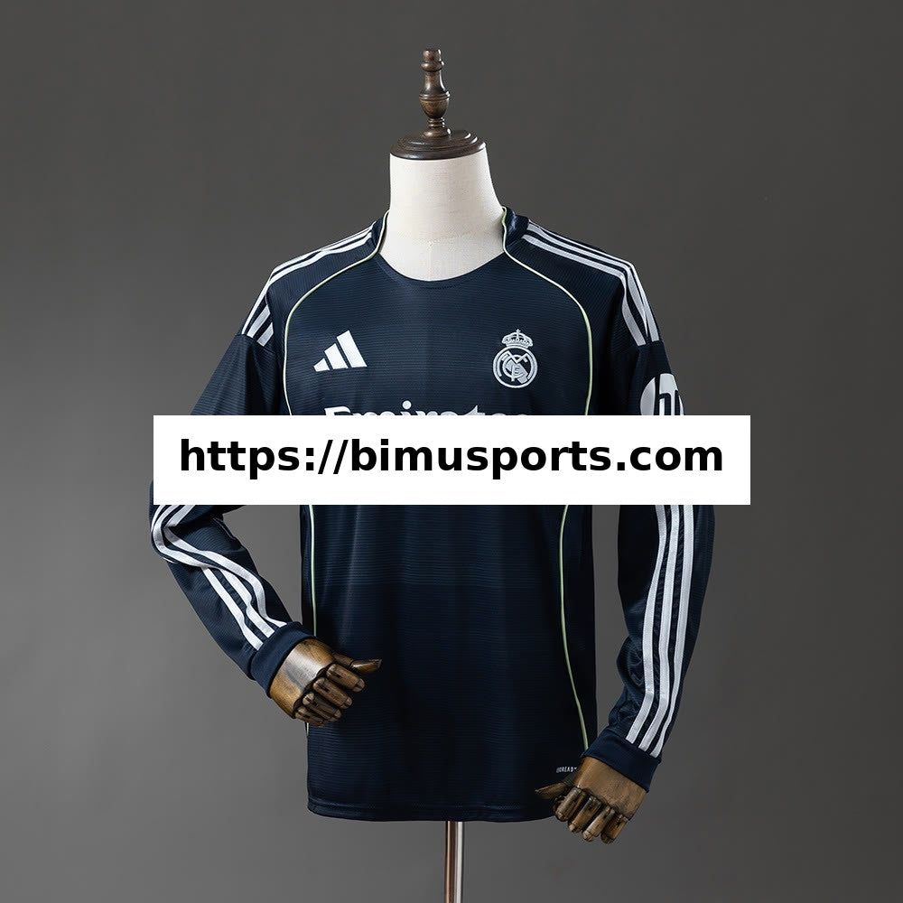 Camisola Real Madrid 25/26 Alternativa Manga Comprida