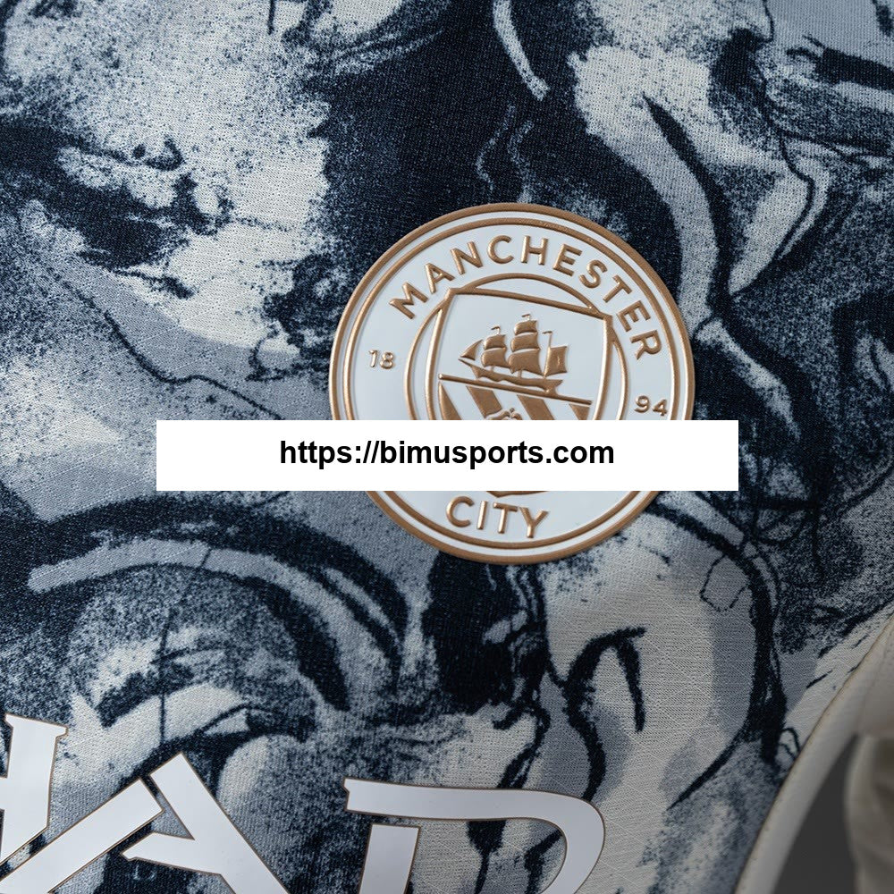 Camisas da versão do jogador da edição especial do Manchester City 25/26 do ano do cavalo