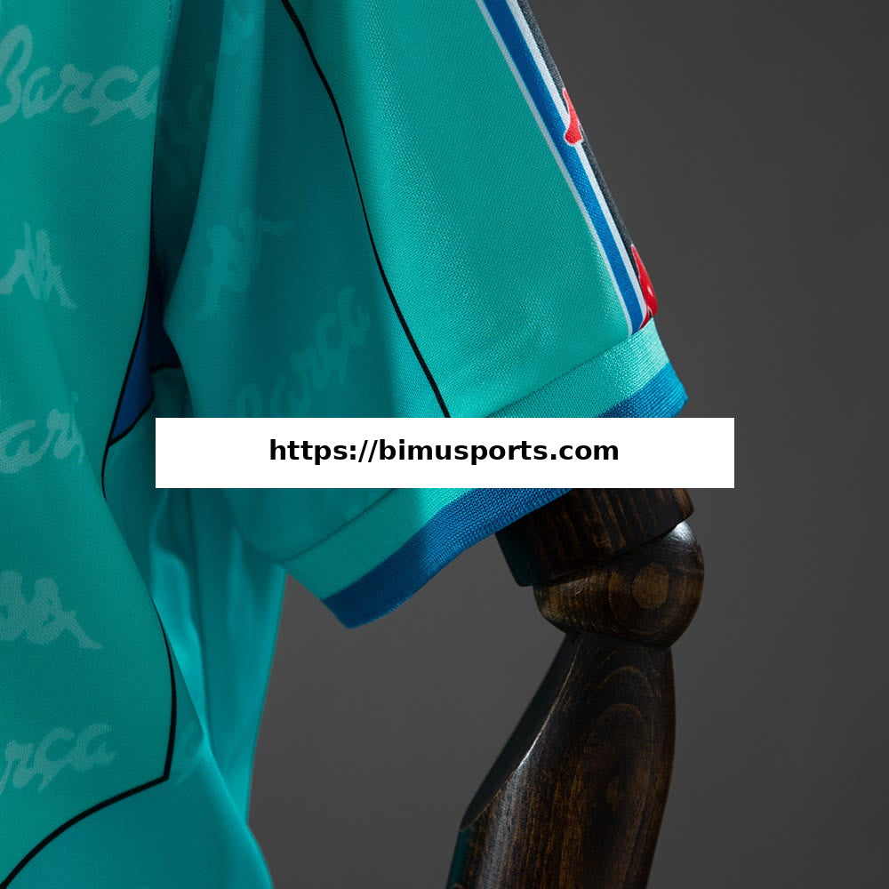 Camisola Barcelona 96/97 Alternativa Equipamento Infantil Retro