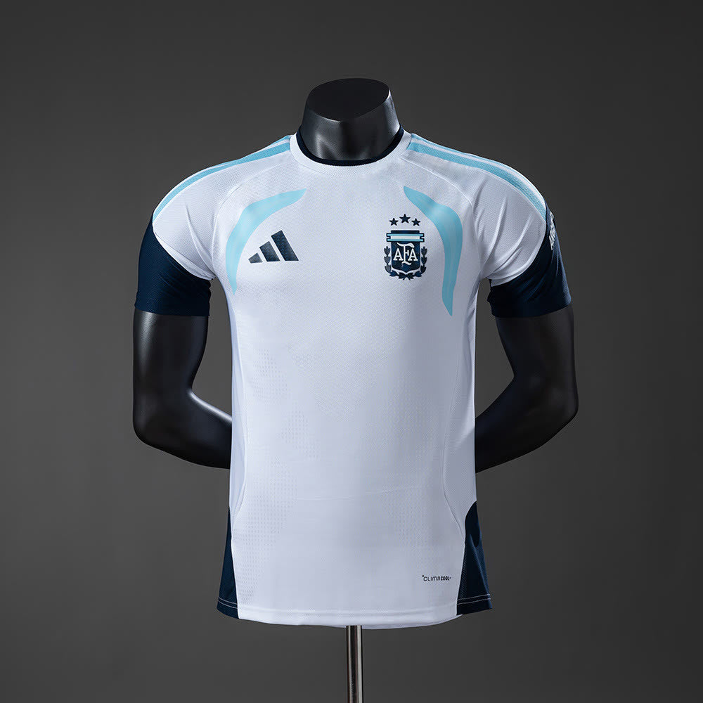 Camisola Argentina 2026 Versão Jogador Treinamento Branca