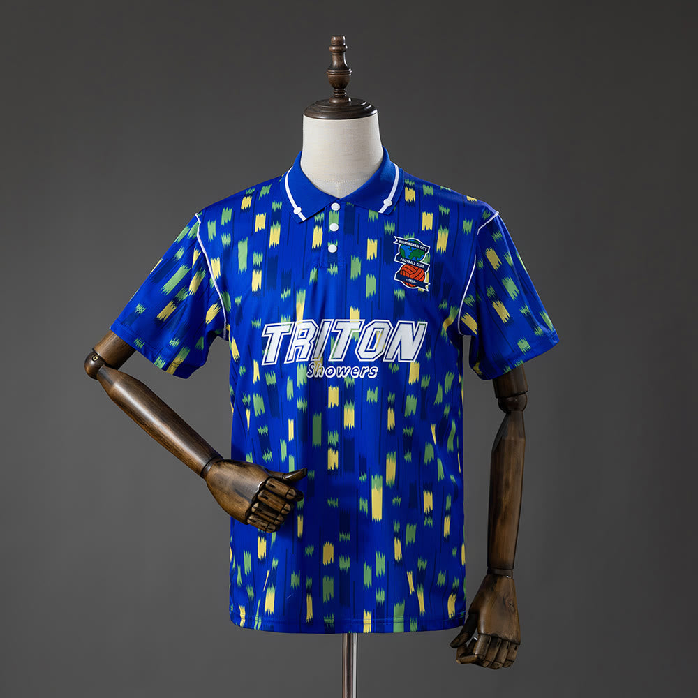 Camisola retrô azul Birmingham 92/93