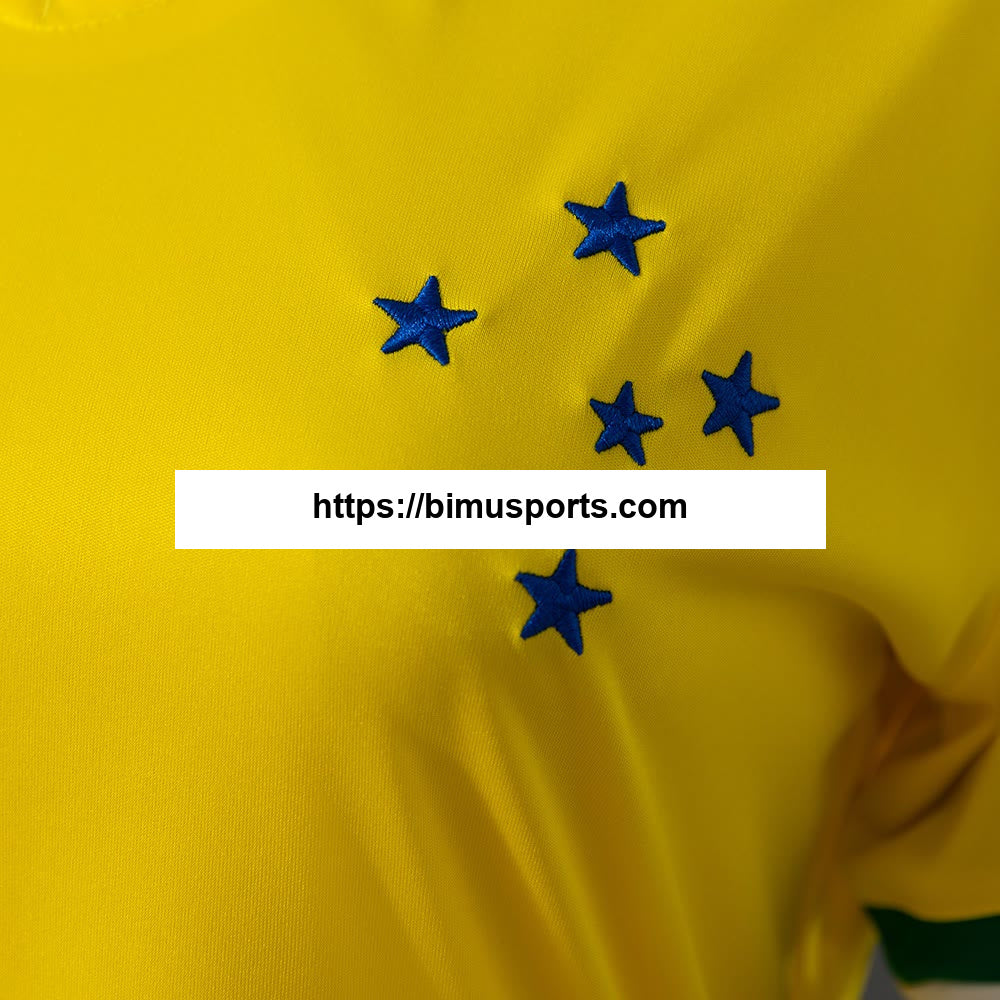 Camisola Cruzeiro 26/27 Edição Especial Feminina Amarela