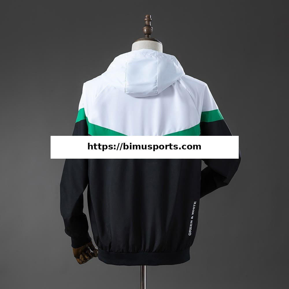 Camisola Real Betis Corta-vento - Fern Verde & Branco & Preto