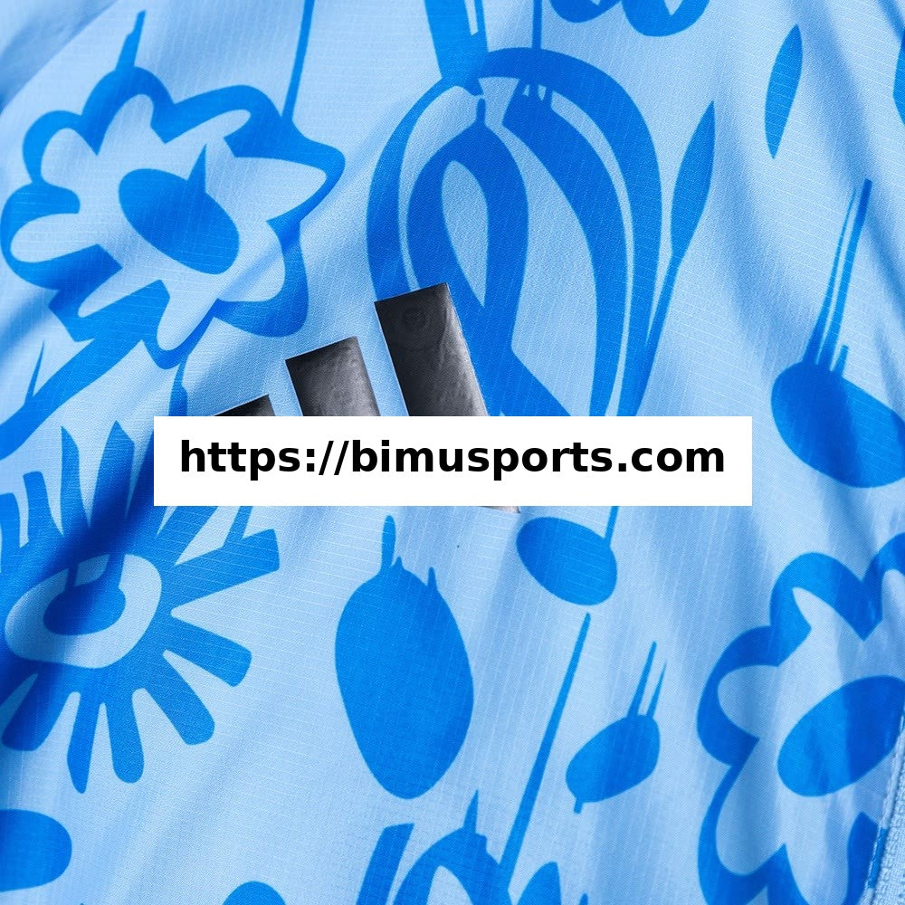 Camisola Real Madrid Casaco Reversível Corta-Vento - Bege & Azul