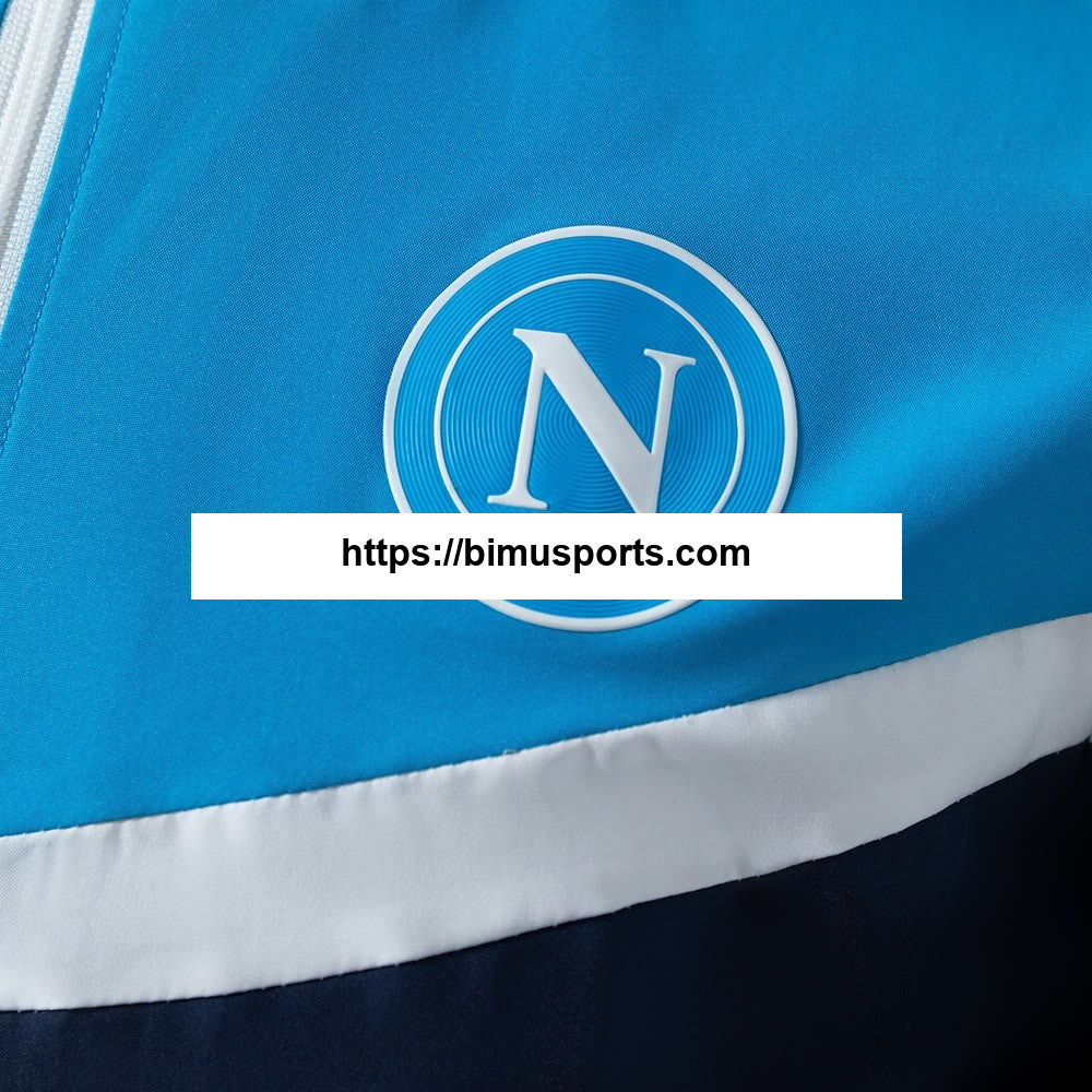 Napoli 25/26 Blusão - Azul