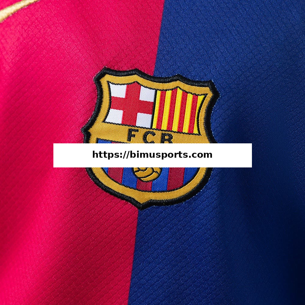 Camisola Barcelona 24/25 Principal Equipamento Infantil Tamanho 16-28