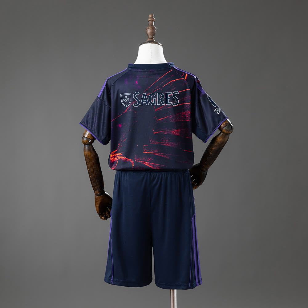 Camisola Benfica 26/27 terceira visitante criança Kit