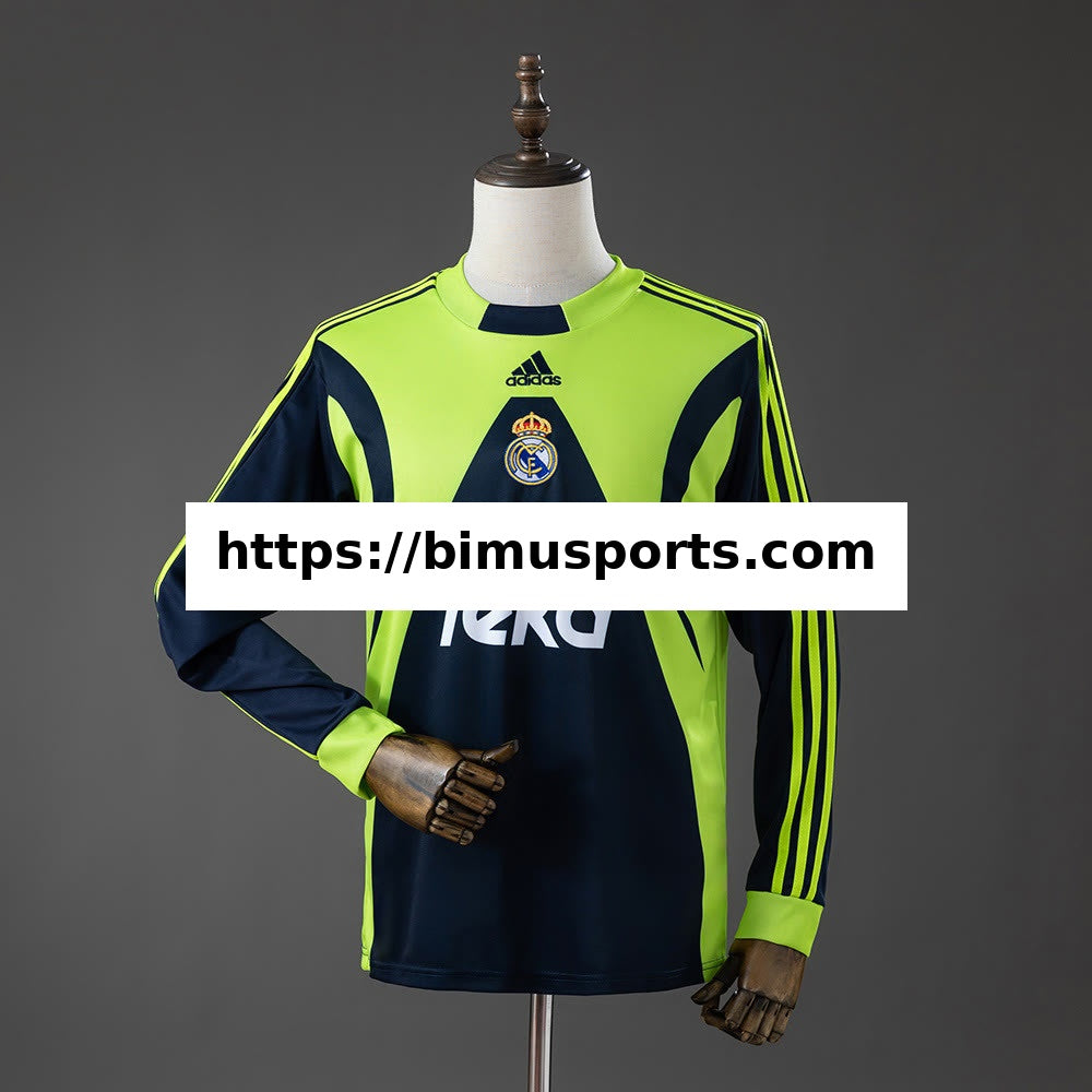 Camisola Real Madrid 99/00 Retro GK Manga Comprida
